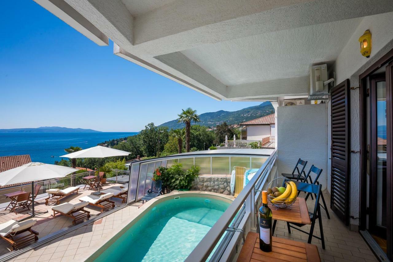 Villa Roses Apartments & Wellness Ičići المظهر الخارجي الصورة